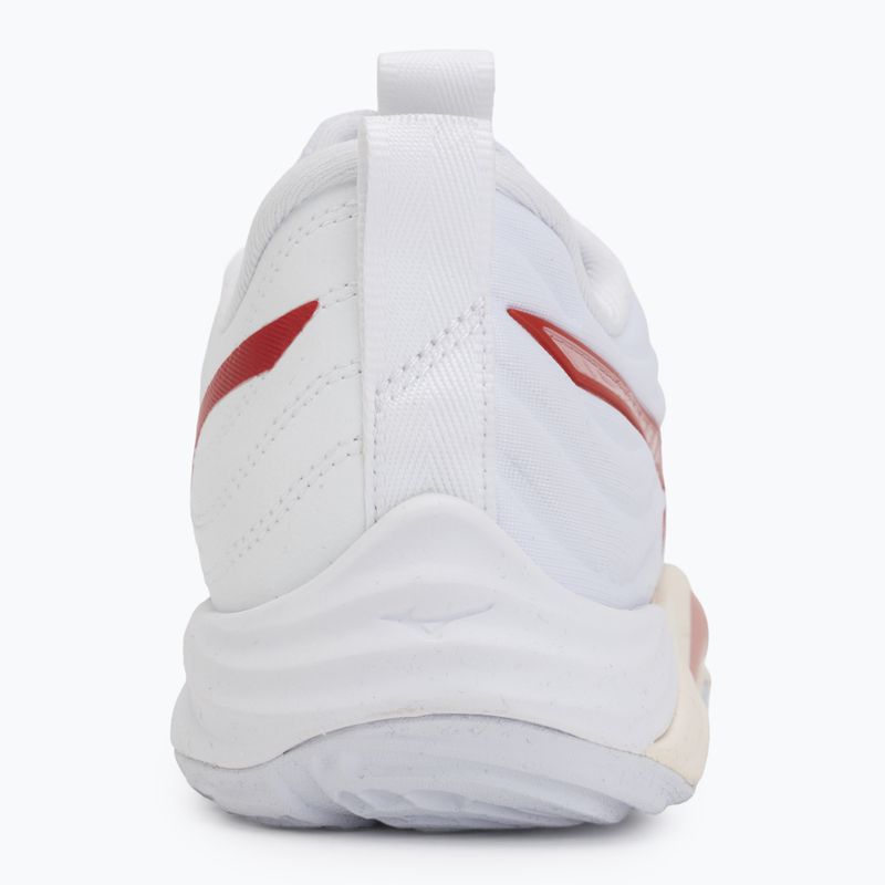 Buty do siatkówki damskie Mizuno Wave Momentum Elite white/rose elegance/lava falls 6
