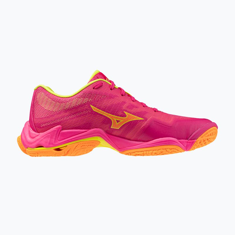 Buty do siatkówki Mizuno Wave Lightning Elite pink tetra/fortune yellow/ligh 2