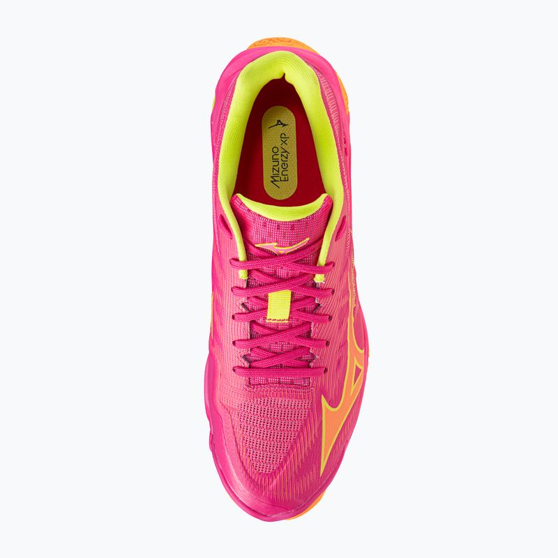 Buty do siatkówki Mizuno Wave Lightning Elite pink tetra/fortune yellow/ligh 5