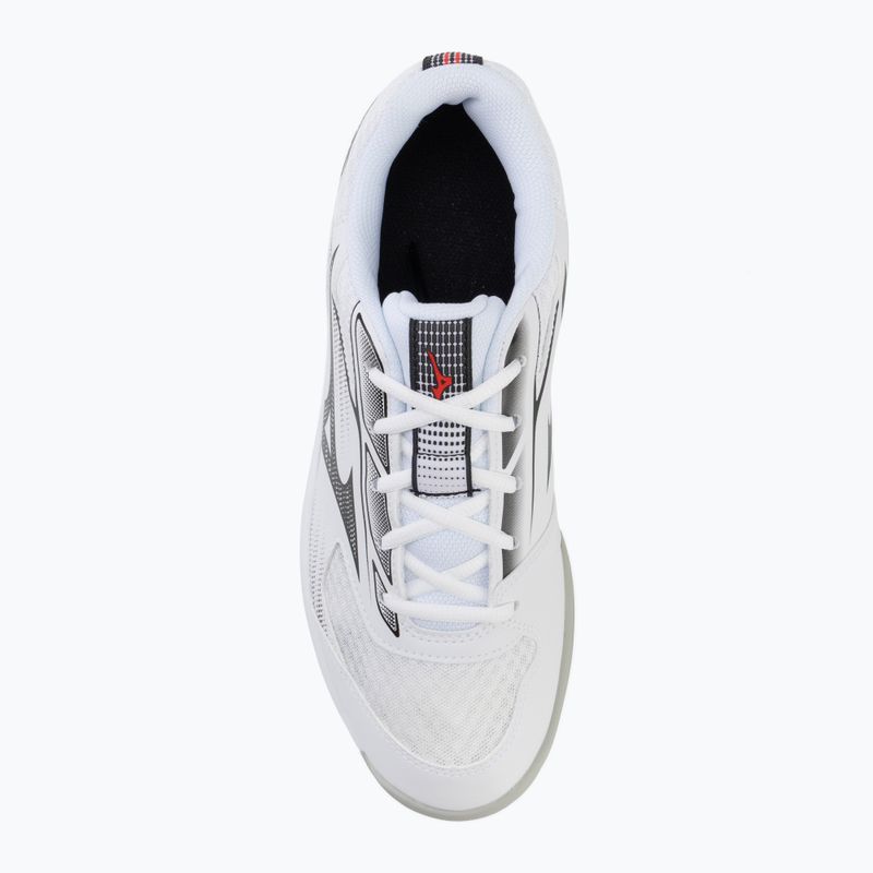 Buty do siatkówki Mizuno Cyclone Speed 5 white/black/fiery red 5