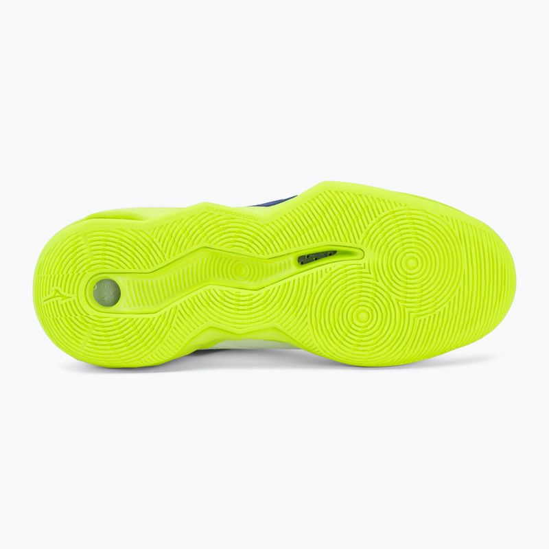 Buty do siatkówki Mizuno Wave Momentum Pro Mid white/lightning yellow/dazzling blue 4