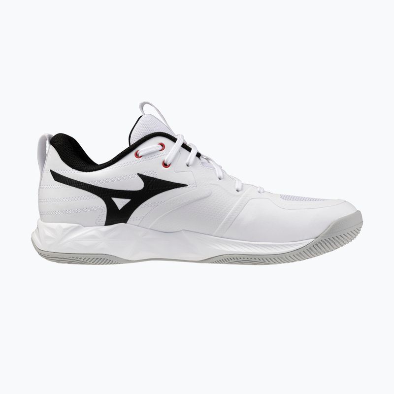 Buty do siatkówki Mizuno Wave Momentum Pro white/black/fiery red 2