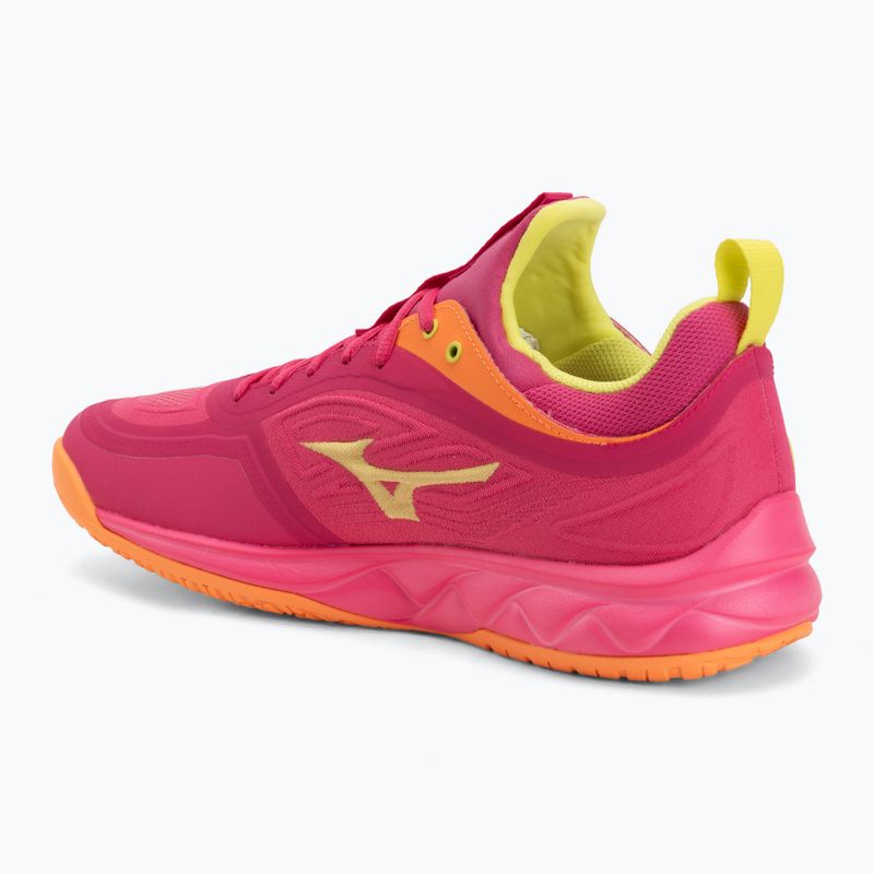 Buty do siatkówki Mizuno Wave Luminous 3 mugen pink tetra/fortune yellow/ligh 3
