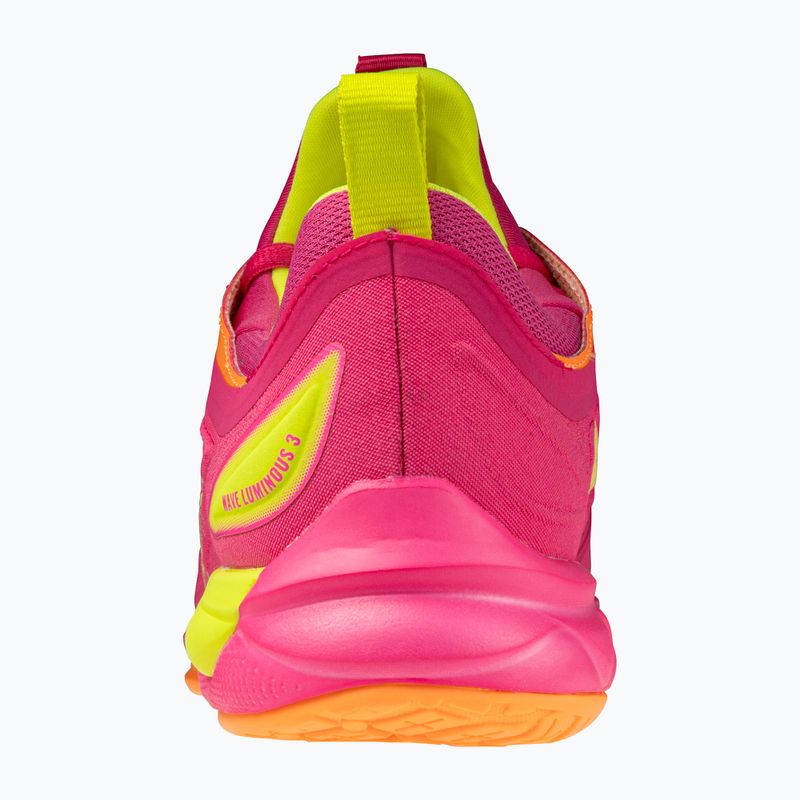 Buty do siatkówki Mizuno Wave Luminous 3 mugen pink tetra/fortune yellow/ligh 3