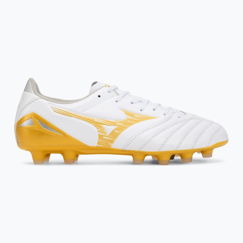Buty piłkarskie Mizuno Morelia Neo IV Pro FG white/mp gold/cool gray 3c 2