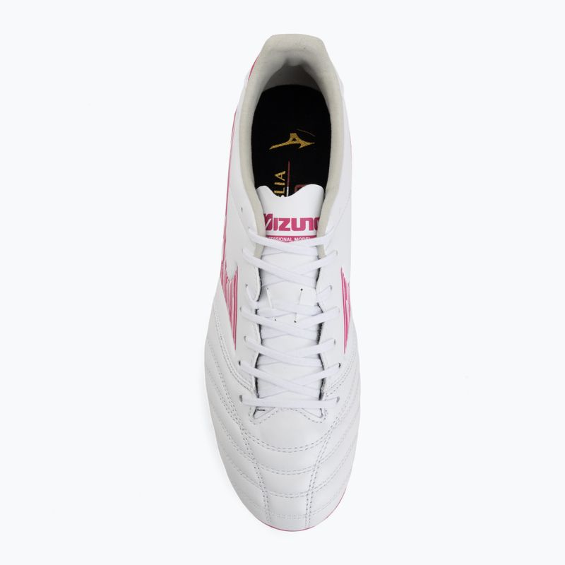 Buty piłkarskie Mizuno Morelia Neo IV Pro FG white/fuchsia purple/fuchsia purple 5