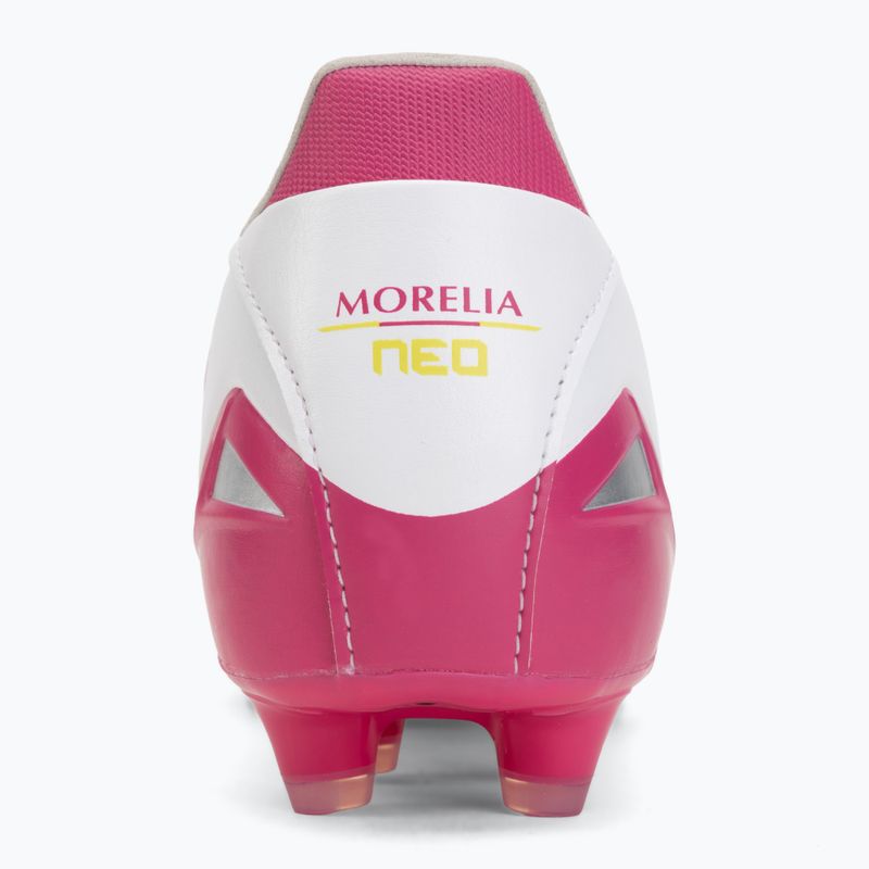 Buty piłkarskie Mizuno Morelia Neo IV Pro FG white/fuchsia purple/fuchsia purple 6