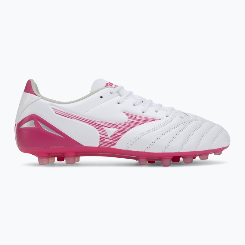 Buty piłkarskie Mizuno Morelia Neo IV Pro AG white/fuchsia purple/fuchsia purple 2