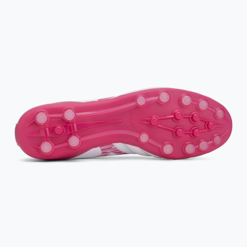 Buty piłkarskie Mizuno Morelia Neo IV Pro AG white/fuchsia purple/fuchsia purple 4