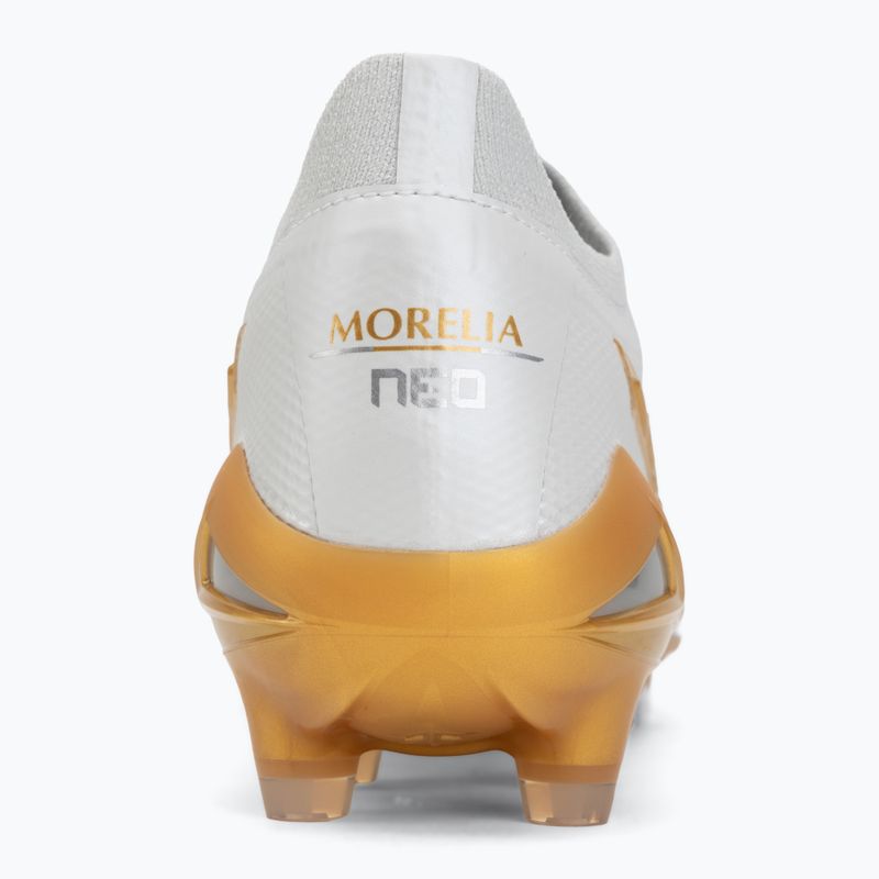 Buty piłkarskie Mizuno Morelia Neo IV Beta Japan FG white/mp gold/cool gray 3c 6