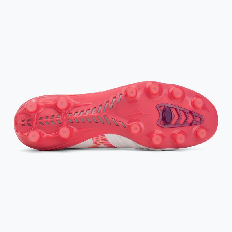Buty piłkarskie Mizuno Morelia Neo IV Beta Elite FG white/pink tetra/fuchsia purple 4
