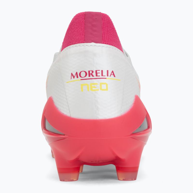 Buty piłkarskie Mizuno Morelia Neo IV Beta Elite FG white/pink tetra/fuchsia purple 6