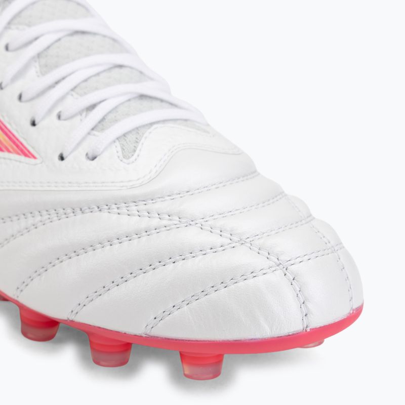 Buty piłkarskie Mizuno Morelia Neo IV Beta Elite FG white/pink tetra/fuchsia purple 7