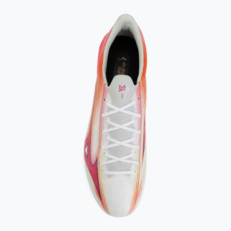Buty piłkarskie Mizuno Alfa III Pro FG white/fuchsia purple 5