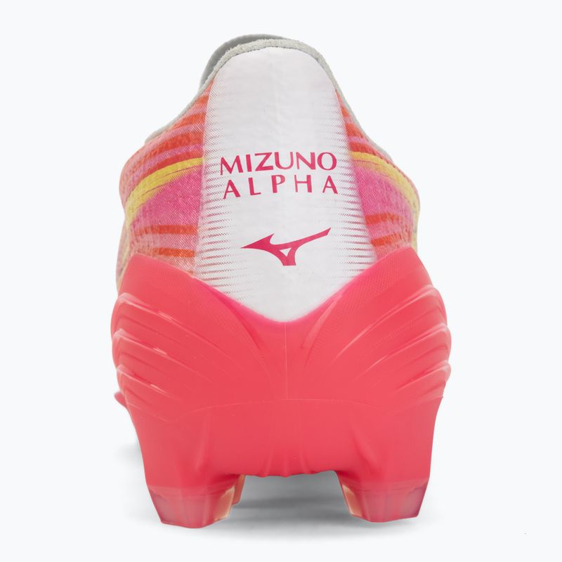 Buty piłkarskie Mizuno Alfa III Pro FG white/fuchsia purple 6