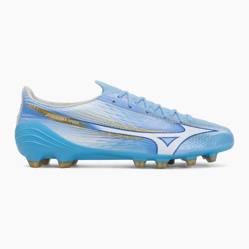 Buty piłkarskie Mizuno Alfa III Elite FG celeste/white 2