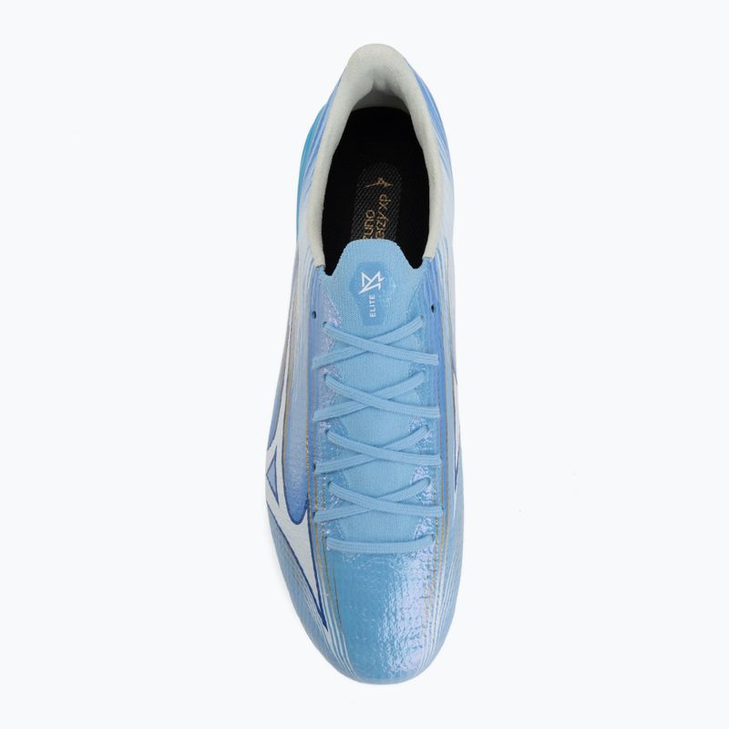 Buty piłkarskie Mizuno Alfa III Elite FG celeste/white 5