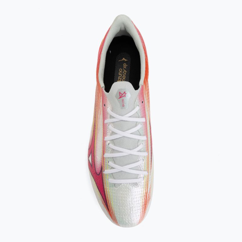 Buty piłkarskie Mizuno Alfa III Elite FG white/fuchsia purple 5