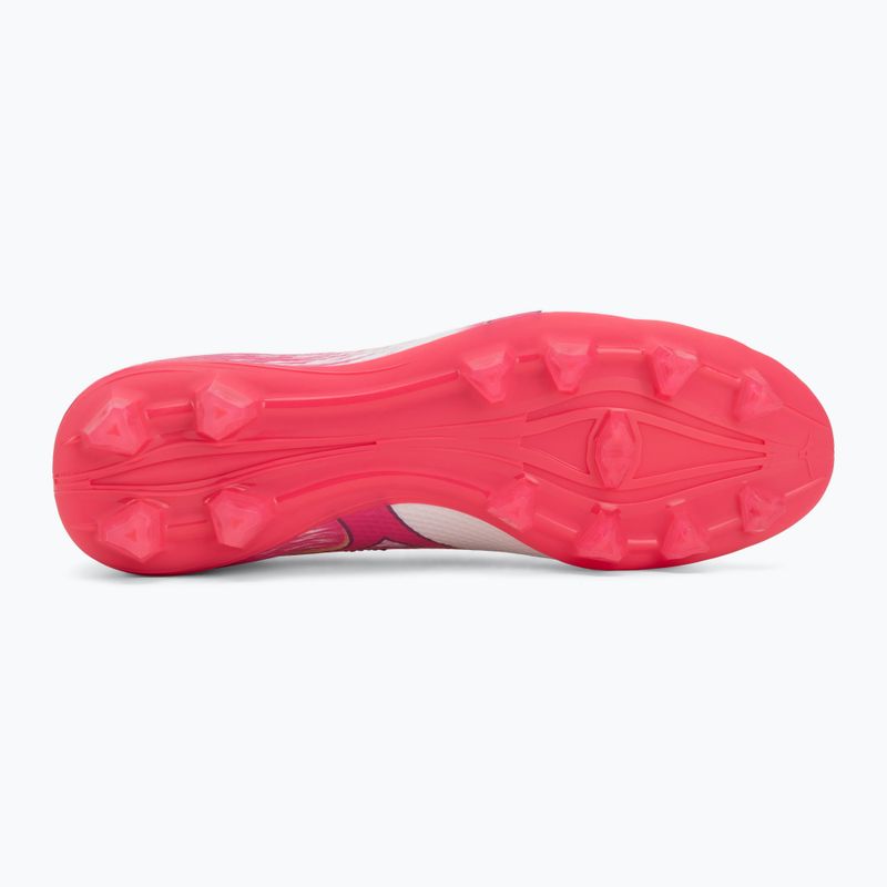 Buty piłkarskie Mizuno Alfa III Select FG white/fuchsia purple 4