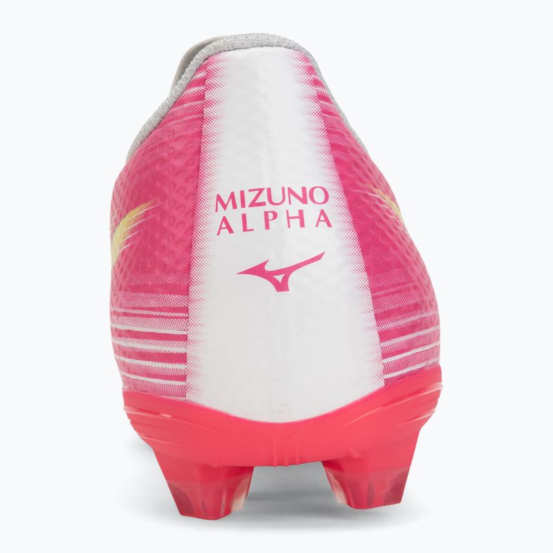 Buty piłkarskie Mizuno Alfa III Select FG white/fuchsia purple 6