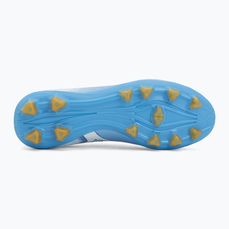Buty piłkarskie dziecięce Mizuno Alfa III Select Jr FG celeste/white 4