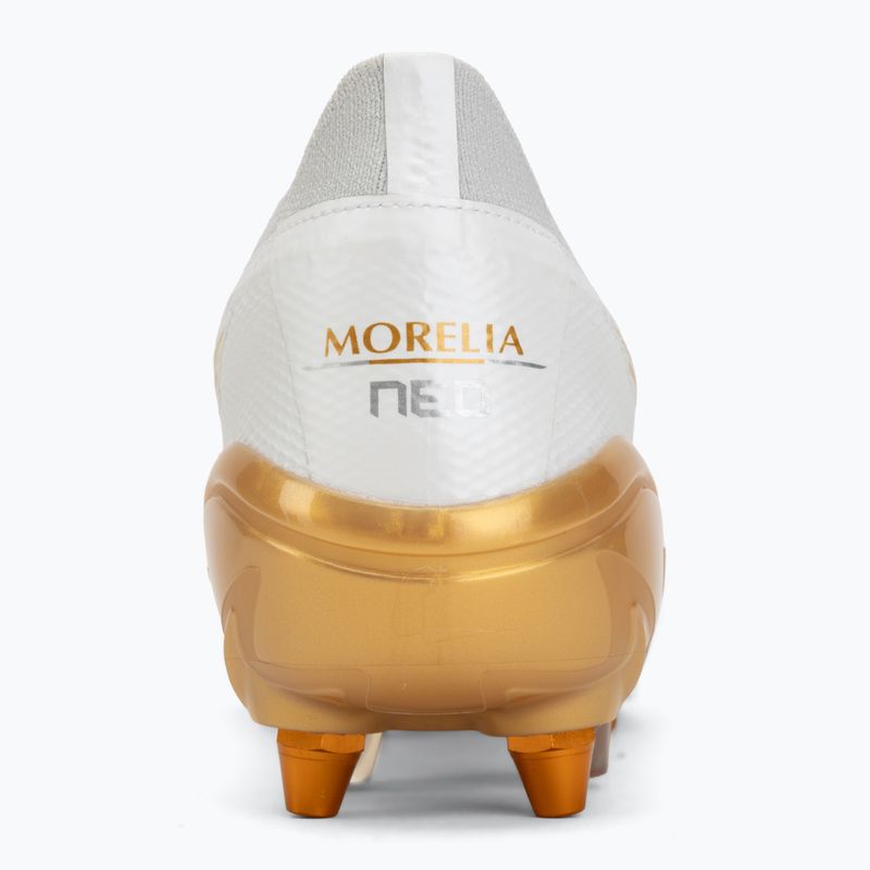 Buty piłkarskie Mizuno Morelia Neo IV Beta Elite Mix white/mp gold/cool gray 3c 6