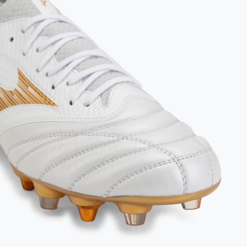 Buty piłkarskie Mizuno Morelia Neo IV Beta Elite Mix white/mp gold/cool gray 3c 7