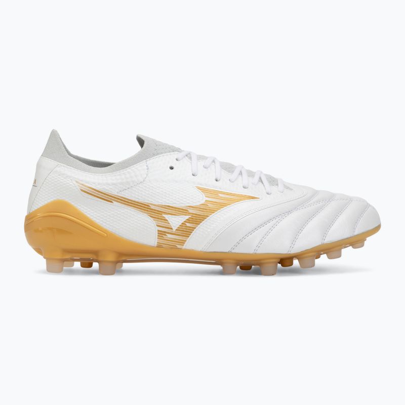 Buty piłkarskie Mizuno Morelia Neo IV Beta Elite AG white/mp gold/cool gray 3c 2