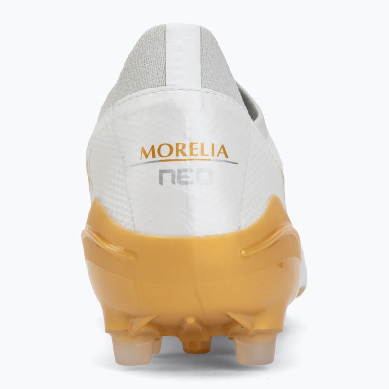 Buty piłkarskie Mizuno Morelia Neo IV Beta Elite AG white/mp gold/cool gray 3c 6