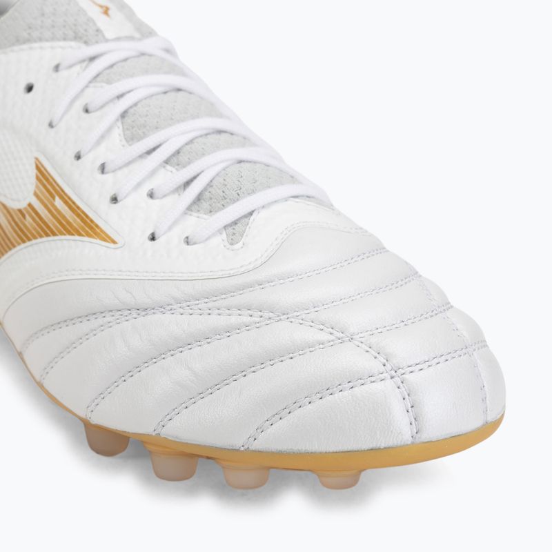 Buty piłkarskie Mizuno Morelia Neo IV Beta Elite AG white/mp gold/cool gray 3c 7
