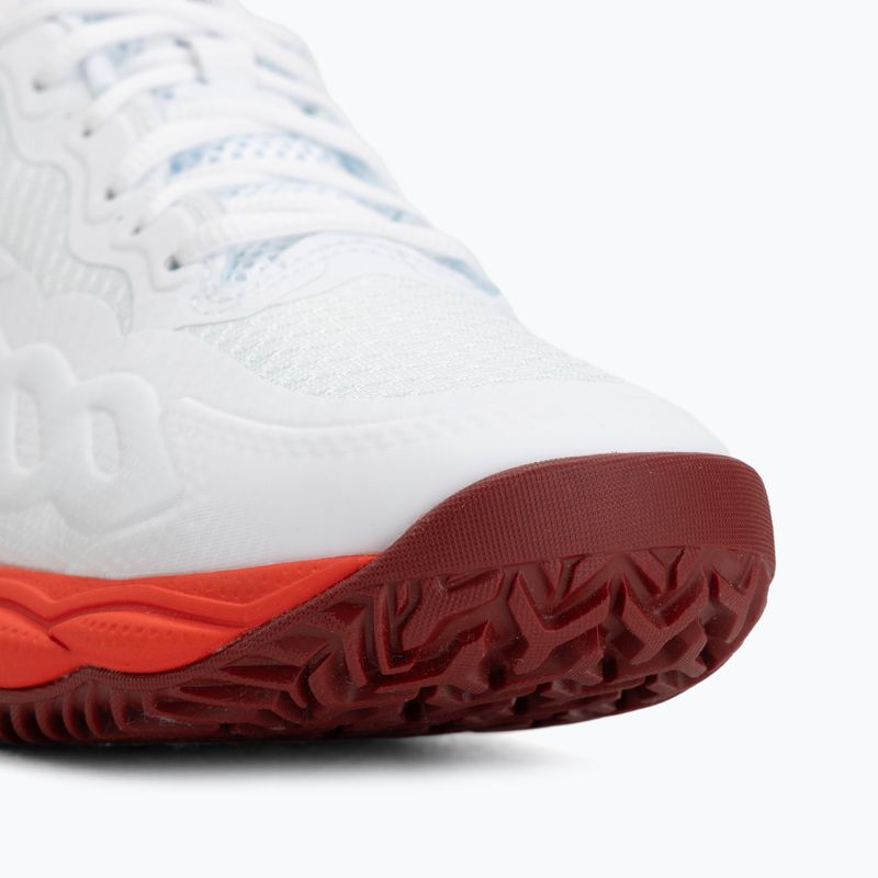 Buty do tenisa męskie Mizuno Wave Enforce Court CC fiery red/white/sun-dried tomato 7