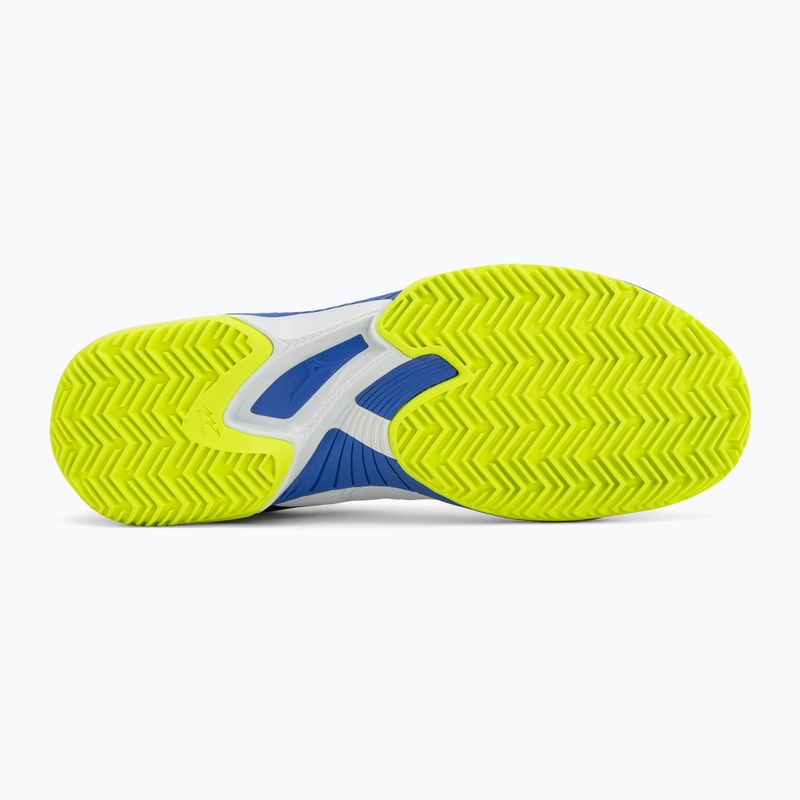 Buty do tenisa Mizuno Wave Exceed Court CC white/dazzling blue/lightning 4