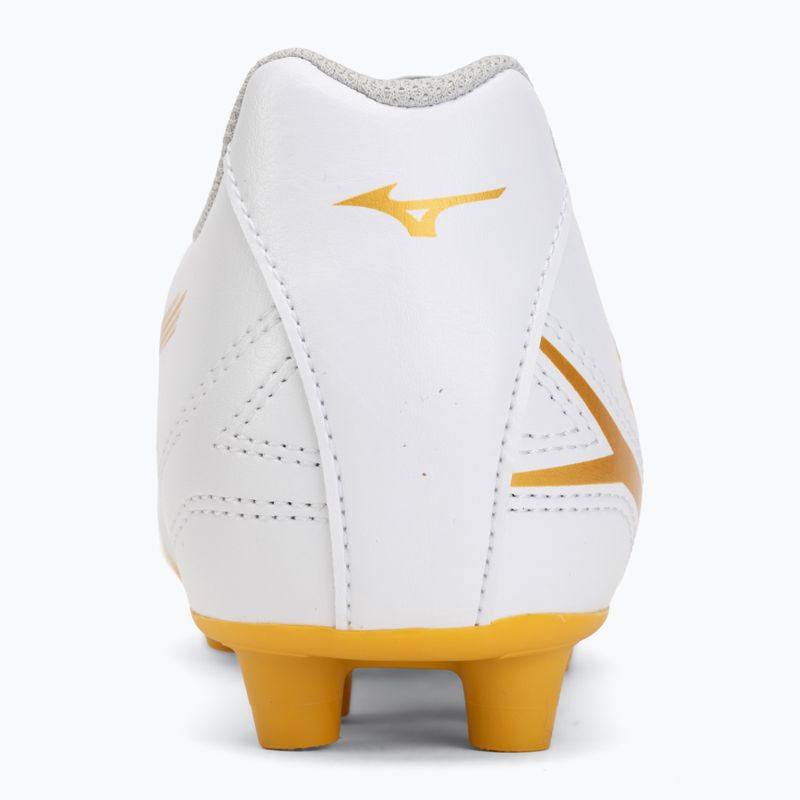 Buty piłkarskie dziecięce Mizuno Monarcida Neo III Select FG white/mp gold 6