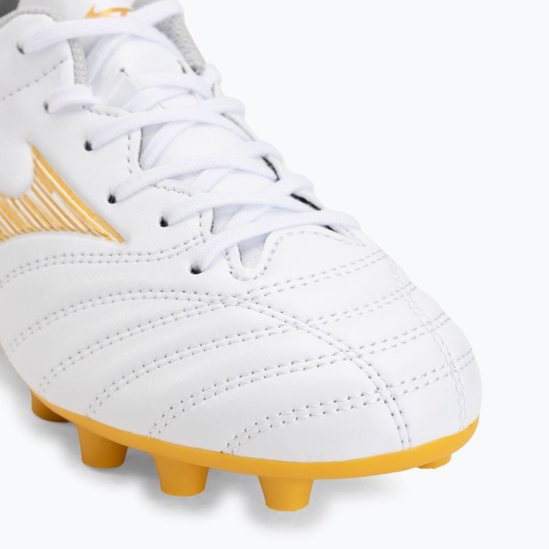 Buty piłkarskie dziecięce Mizuno Monarcida Neo III Select FG white/mp gold 7