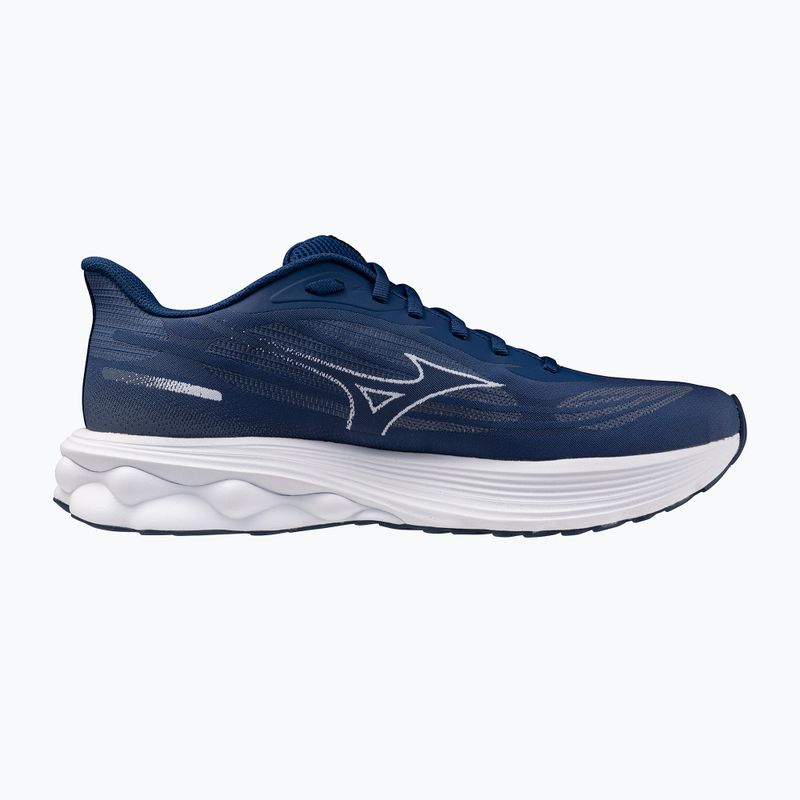 Buty do biegania męskie Mizuno Wave Skyrise 7 estate blue/white/coral rose 2