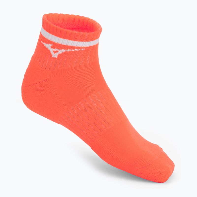 Skarpety Mizuno Training With Line white/cloudspace/lava orange 4