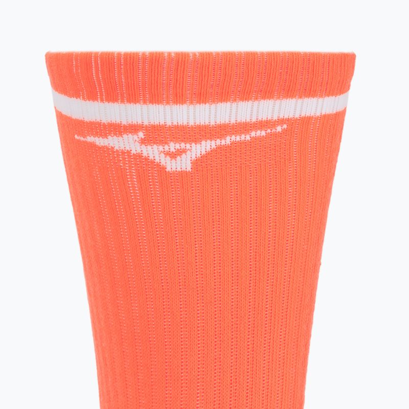Skarpety Mizuno Training With Line Lava Orange 3