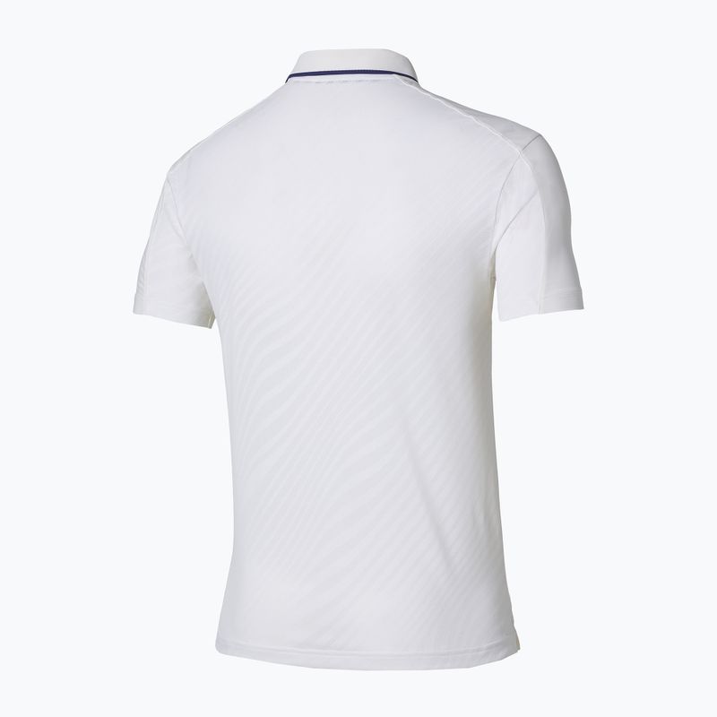 Koszulka tenisowa męska Mizuno Tennis Short Sleeve Polo white 2