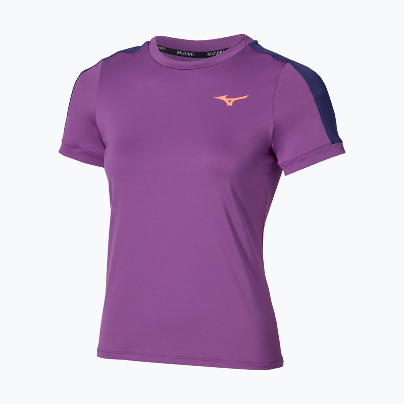 Koszulka tenisowa damska Mizuno Tennis Short Sleeve Tee dahlia
