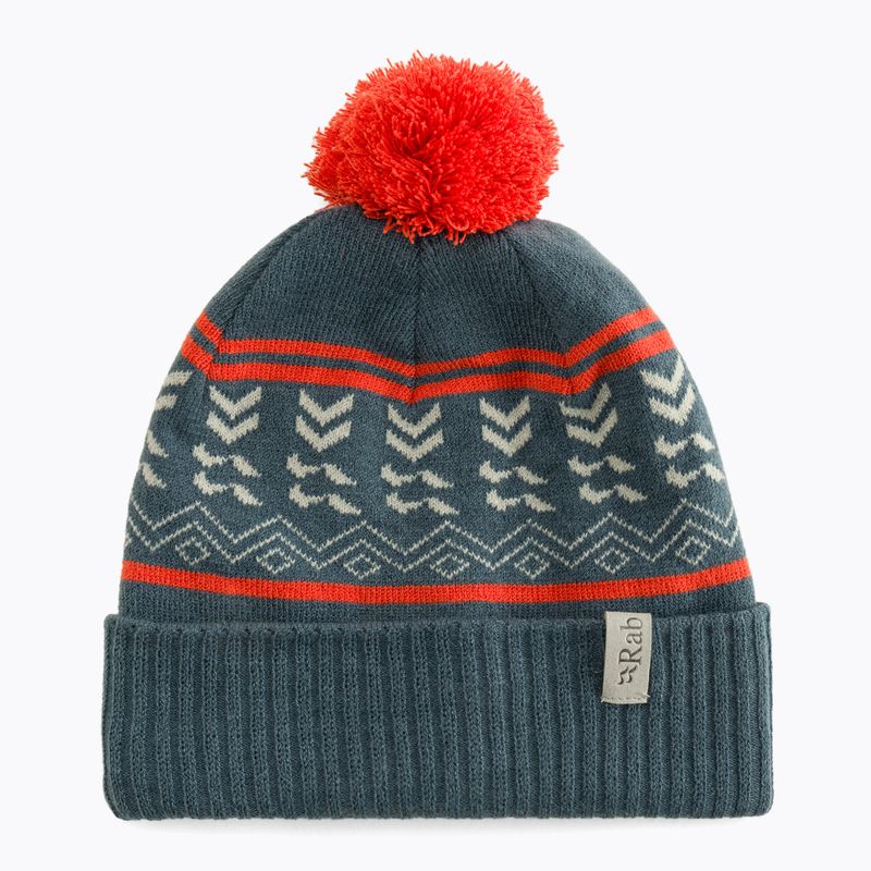 Czapka zimowa Rab Khroma Bobble orion blue/red grapefruit 5