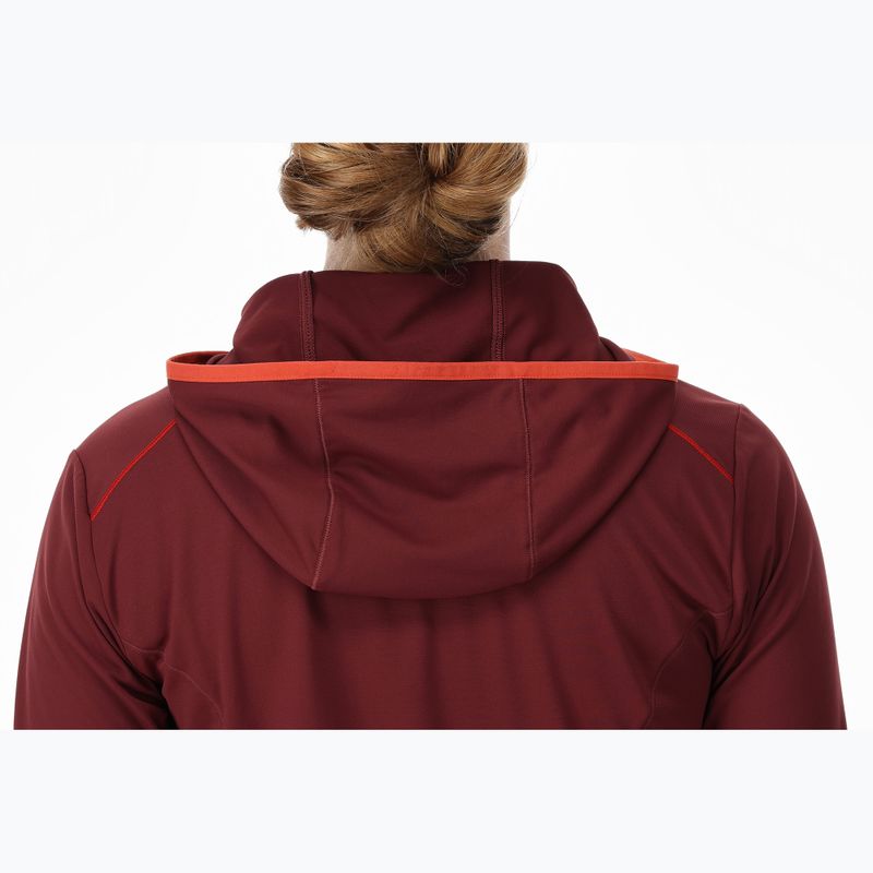 Bluza trekkingowa damska Rab Force Hoody deep heather 4