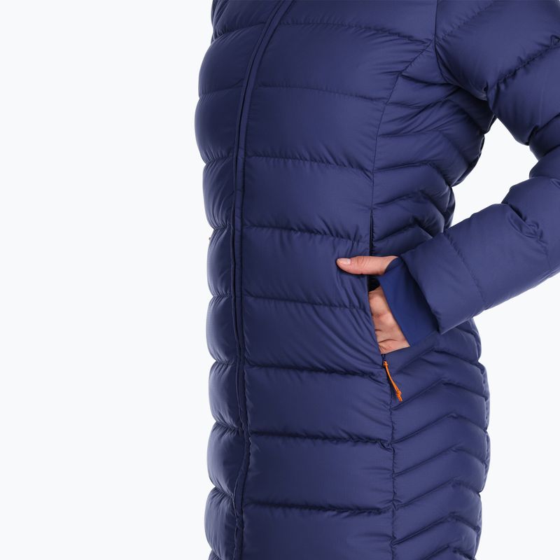 Kurtka puchowa damska Rab Deep Cover Parka patriot blue 5