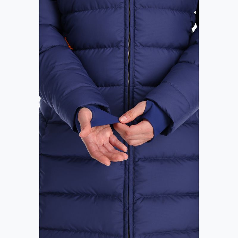 Kurtka puchowa damska Rab Deep Cover Parka patriot blue 7