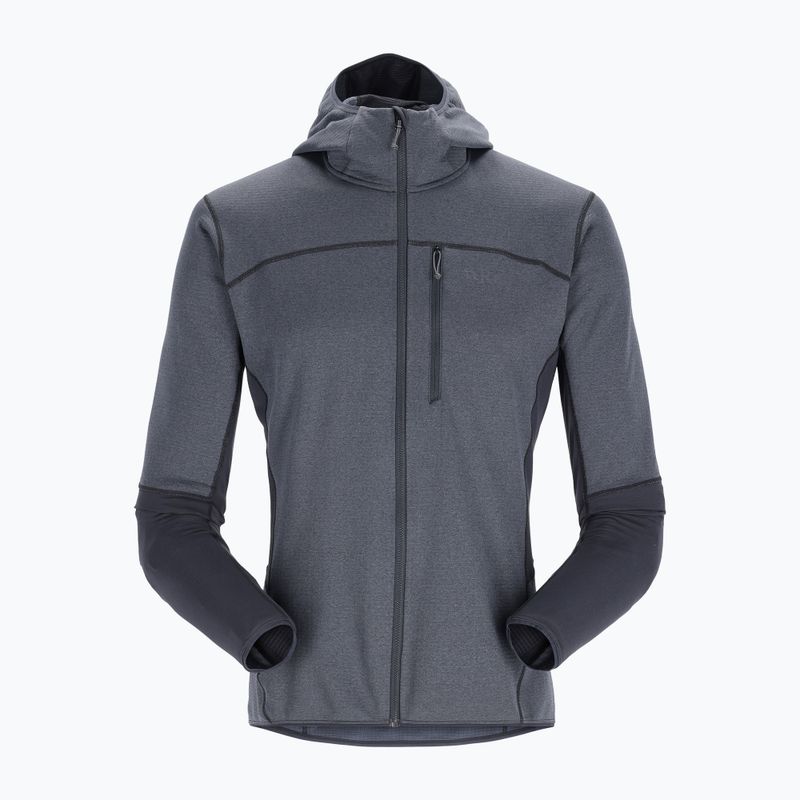 Bluza trekkingowa męska Rab Ascendor Hoody beluga 5