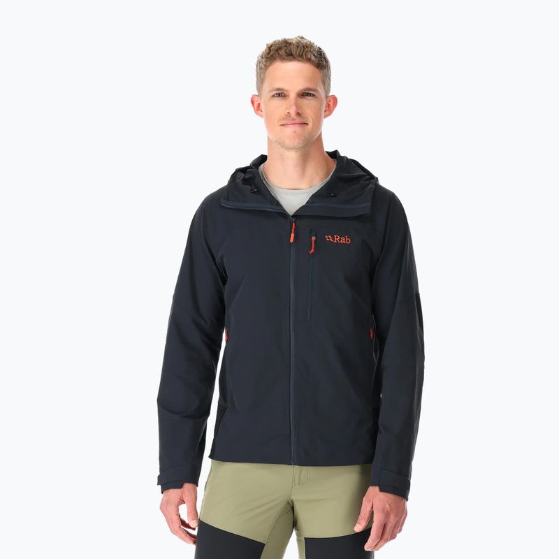 Kurtka softshell męska Rab Torque beluga