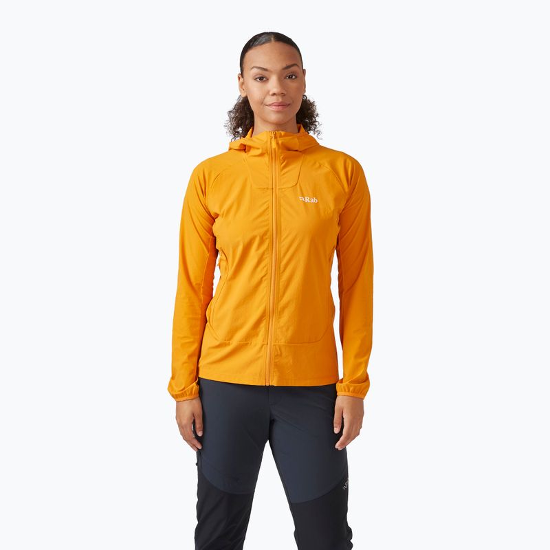 Kurtka softshell damska Rab Borealis marmalade