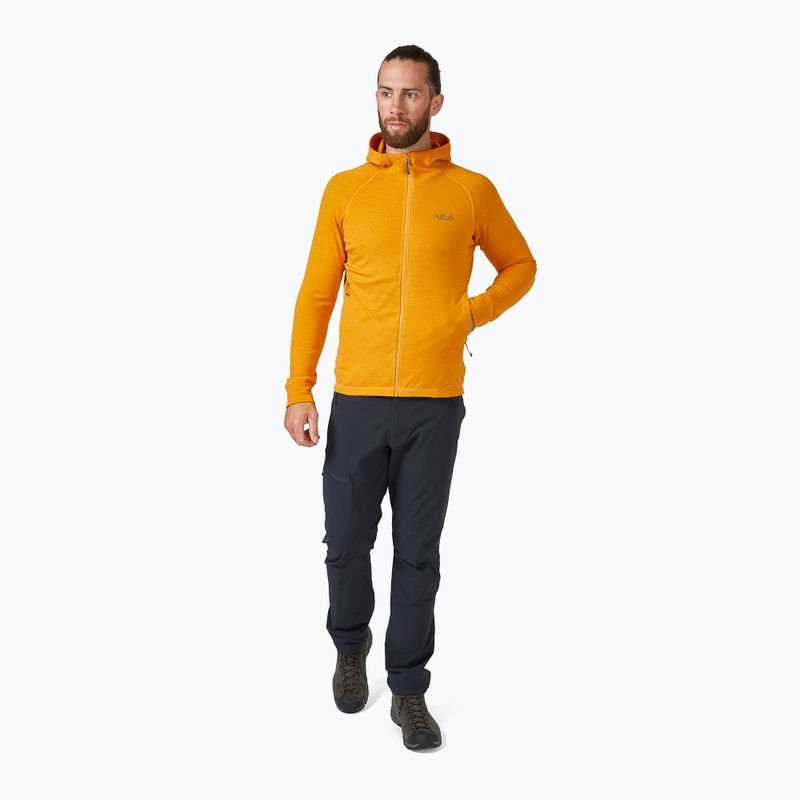 Bluza męska Rab Nexus Hoody marmalade 3