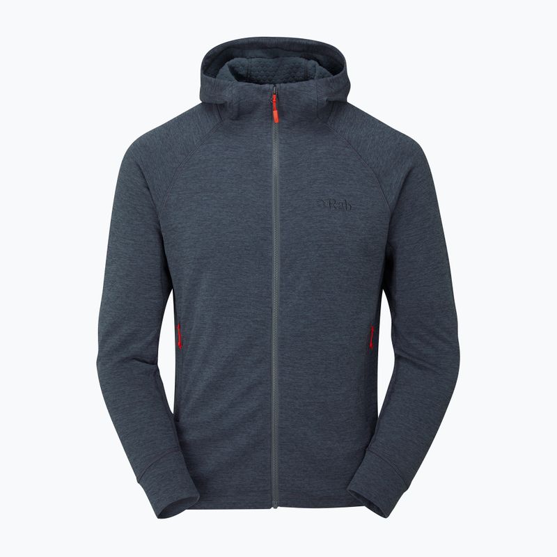 Bluza męska Rab Nexus Hoody steel 4