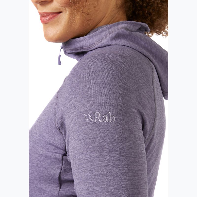 Bluza damska Rab Nexus Hoody purple sage 5