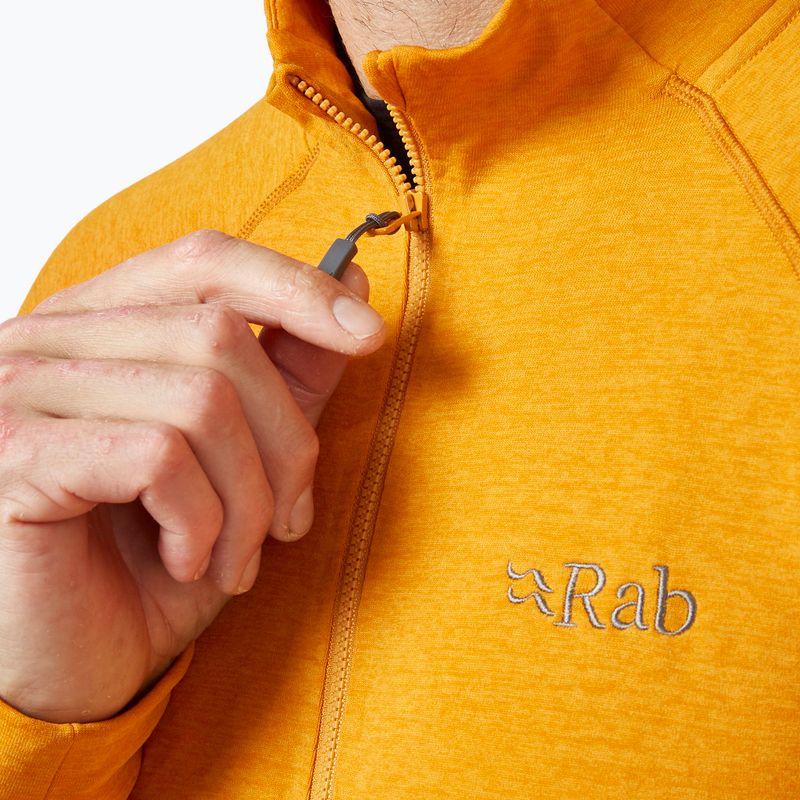 Bluza męska Rab Nexus marmalade 4